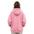thumbnail image 4 of Stralyhd Zipper Cat Dog Pouch Hoodie for Women Cozy Soft Dog Pouch Sweatshirts Sharpa Warm Pet Carrier Hoodie Hooded Small Animal Carrier Pullover Pink XXL, 4 of 5