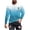 Light Blue, variant on Long Sleeve Shirt for Men Fall Workout Muscle Gym T Shirts Crew Neck Gradient Tee Tops Casual Ombre Color Loose Pullover Graphic Tee Shirts
