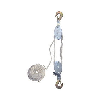 block and tackle pulley
