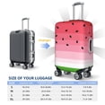 thumbnail image 4 of Hirioo Watermelon for Elasticity Suitcase Cover (No luggage Included) Durable Luggage Protector Fits 18-32 Inch Luggage-Small, 4 of 7
