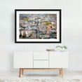 thumbnail image 2 of Bird's Eye Berlin - Berlin Germany Photography City Architecture Autumn Street Photography Skyline Travel Poster Scenic Black Framed Wall Art Print 5 x 7 inches, 2 of 4