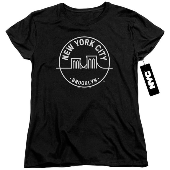 New York City See Nyc Brooklyn Women's T-Shirt Black