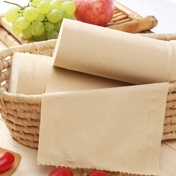 12 Rolls Toilet Paper Household Bamboo Roll Paper Soft Toilet Tissue Bath Tissue Bathroom Toilet Soft Bamboo Paper Roll