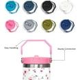 thumbnail image 4 of 30oz Cherry Blossoms Tumbler with Handle, Flip Lid & Straw - Pink Floral Travel Mug Cup, Insulated Water Bottle Gift for Women, Spring Decor Accessory, 4 of 6