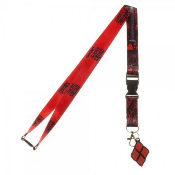DC Comics Suicide Squad Harley Quinn Good Night Charm Lanyard