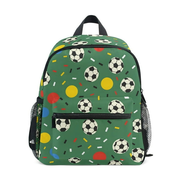 ALAZA Soccer Balls School Backpack Small Bookbag Mini Bags