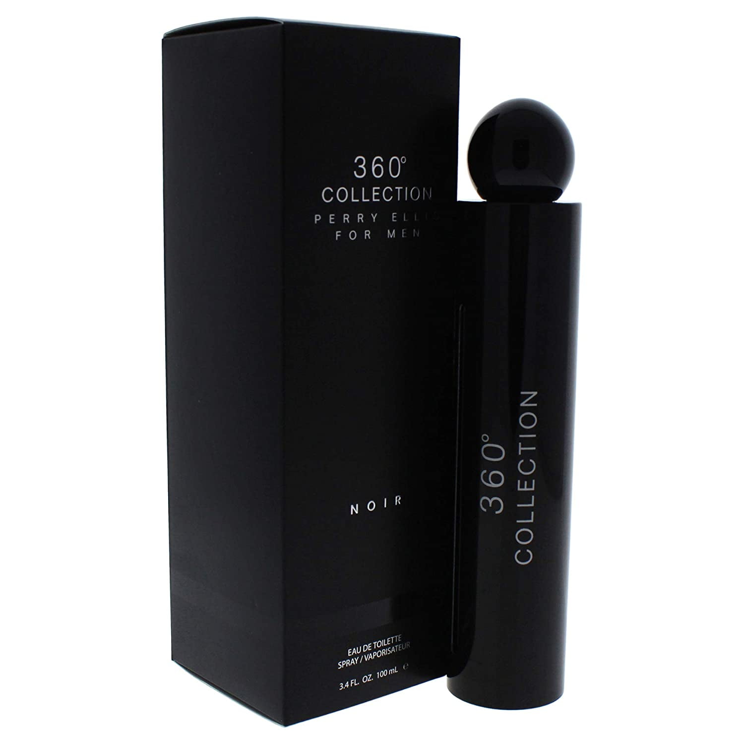 Perry Ellis 360 Collection Noir for Men Eau de Toilette 3.4 oz EN
