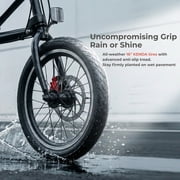Foldable Bike for Adults, 16 Inch Folding Bike with 1-Second Quick Fold, 33lbs Lightweight, Shimano 7-Speed Gears, 95% Pre-Assembled for City Commute, Apartment & Travel