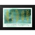 thumbnail image 2 of Lavoie, Tina 18x13 Black Modern Framed Museum Art Print Titled - Gathering Feathers Two, 2 of 5