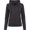 Charcoal, variant on Build Your Brand Womens Terry Zip Hoodie