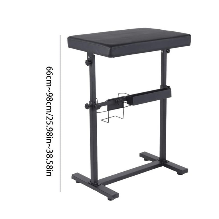 Heavy Duty Adjustable Arm Rest Stand - Metal Studio Armrest With 180° Tilt & Foldable Design