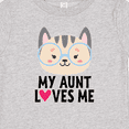 thumbnail image 4 of Inktastic My Aunt Loves Me Niece Cat Girls Baby T-Shirt, 4 of 5