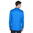 thumbnail image 2 of CORE365 CE401 Men's Kinetic Performance Quarter-Zip Pullover-True Royal/ Carbon-XL, 2 of 3