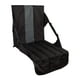 thumbnail image 1 of Cojín de asiento del estadio cojín cojín portátiles portátiles ligero multipropósito con silla de piso de soporte trasero para el césped para acampar Negro, 1 of 8