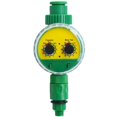 thumbnail image 1 of Temporizador de riego de jardín, temporizador de manguera de agua de Control de Dial doble para planta de flores de césped, 1 of 3