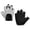 Gray, variant on Btomtd Half Finger Gloves with Non Slip Grip for Outdoor Sports and Fitness, Wear Resistant Gloves for Yoga and Cycling, Breathable Half Finger Sports Gloves, Size S, Blue