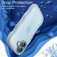 thumbnail image 5 of JETech Wavy Case for iPhone 17 6.3-Inch, Cute Wave Frame Curly Shape Shockproof Phone Cover (Blue), 5 of 6