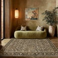 thumbnail image 5 of BERTHMEER 4'x6' Area Rugs Washable Rugs for Office Kitchen Entryway Doorway Non-slip, Brown, 5 of 6