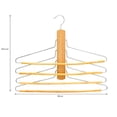 thumbnail image 3 of Ganchos para Ropa Better Space Multiple de Madera 4 Piezas, 3 of 3