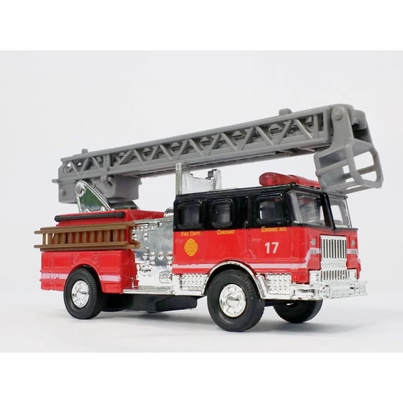 Chicago Fire Department CFD Ladder Truck Scale Diecast Model