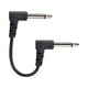 thumbnail image 5 of Cable de guitarra Cable de bajo eléctrico Cable de altavoz de audio Plug and Play para guitarra eléctrica 30 centimetros, 5 of 9