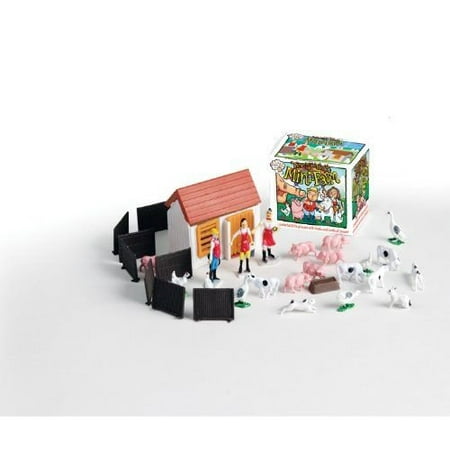 House of Marbles Teeny Tiny Mini Farm Playset