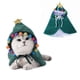 thumbnail image 1 of Disfraz De Gato Navideño, Ropa Navideña para Perros, Mantón Navideño para Perros Y Gatos, Disfraz Navideño para Cachorros, Ropa Navideña para Mascotas Árbol De Navidad,S JM, 1 of 5