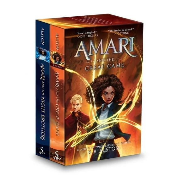 Supernatural Investigations Amari 2-Book Paperback Box Set: Amari and the Night Brothers and Amari and the Great Game, (Paperback)