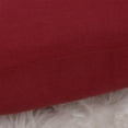 thumbnail image 6 of REGALWOVEN 12"x20" Throw Pillow Cover Classic Solid Cushion Cover, Red, 6 of 7
