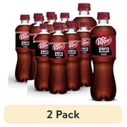 (2 pack) Dr Pepper Zero Sugar Soda Pop, 16.9 fl oz, 6 Pack Bottles