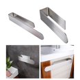 thumbnail image 1 of 2 Uds., Soporte Adhesivo para Toal de Mano, Barra de Toal para Baño, Toallero Sin Perforación Baoblaze sostenedor de la toalla de mano, 1 of 8