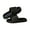 Black, variant on Unisex Ultra-Soft Cloud Slides Non-Slip Indoor/Outdoor Slippers Thick Cushioned Sole Spa Sandals Cozy Open-Toe House Shoes for Shower College & Everyday Comfort