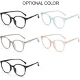 thumbnail image 3 of Gafas con bloqueo de luz azul, elegantes, retro y de gran tamaño para trabajar, jugar, mirar televisión o leer., 3 of 3