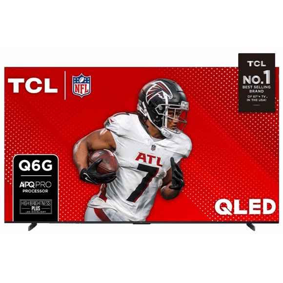 TCL 98 Pouces Q Class 4K UHD HDR QLED Télévision Intelligente avec Google TV (98Q672G)