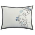 thumbnail image 4 of Nanshing Alina 7 Piece Floral Comforter Set, California King, White, 4 of 6