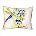 thumbnail image 3 of Betsy Drake NC387 Oreiller Sans Cordon Libellule Bleu 16 x 20 Po, 3 of 4