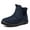#2-1936-Blue, variant on FAMITION Womens Winter Snow Boots Warm Faux fur Lined Ankle Boot Waterproof Slip On Short Booties Comfortable Outdoor Walking Boots Black Size 5