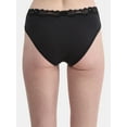 thumbnail image 3 of No Boundaries Body Base Hipster Panties with Lace, Women's, 3 of 3