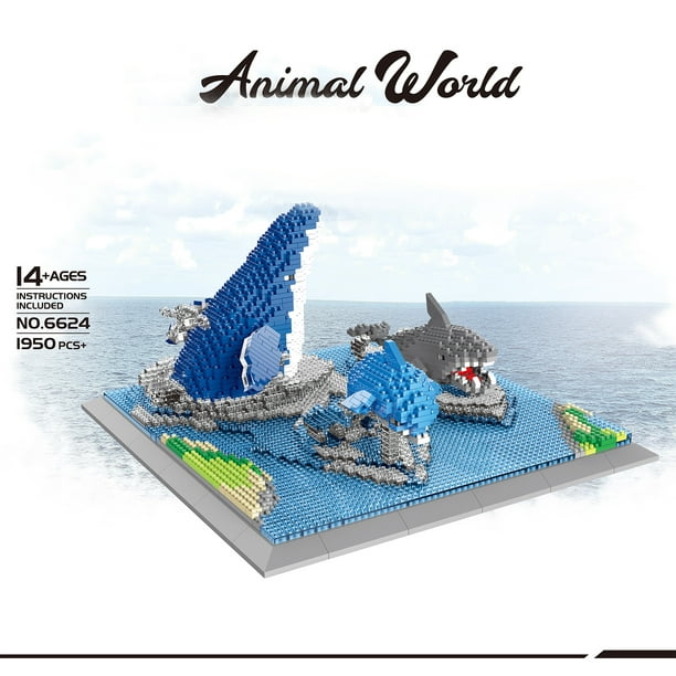 Amdohai 1950+ Pièces Puzzle 3D Blocs de Construction pour Enfants  Casse-tête Puzzles Animal Briques Cadeau d'anniversaire Cadeau de Noël pour  Enfants 