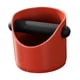 thumbnail image 3 of Caja de golpeteo de café con varilla de golpe extraíble y reducción de ruido, regalo para caja de golpeteo de espresso Rojo, 3 of 9