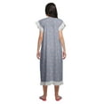 thumbnail image 4 of Moomaya Printed Round Neck Nursing Sleepwear For Women Cotton Nightdress, 4 of 6