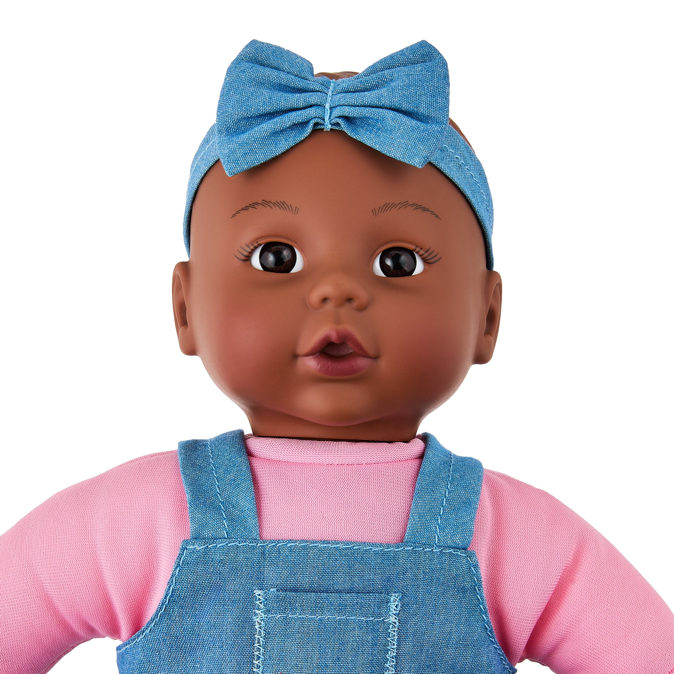 My Sweet Love 12-Inch Soft Baby Doll, Denim Outfit