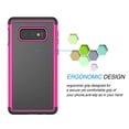 thumbnail image 2 of 5.8" Galaxy S10e Case, Galaxy S10e (2019) Case, Njjex [Shock Absorption] Dual Layer Hybrid Armor Defender Protective Case Cover for Smamsung Galaxy S10e 5.8" (2019) -Hot Pink, 2 of 4