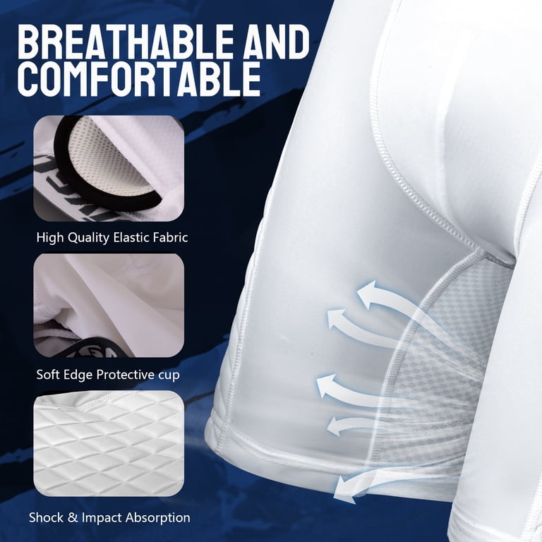 Davion Short de Compression Rembourré Coulissant Baseball