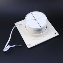 Beaupretty Kitchen Ventilation Fan KHG-100 White Copper Motor 1Set for Humidity Removal