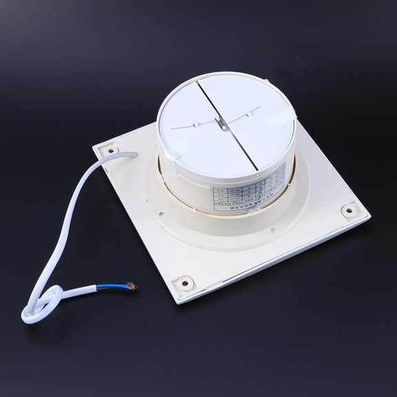 Beaupretty Kitchen Ventilation Fan KHG-100 White Copper Motor 1Set for Humidity Removal