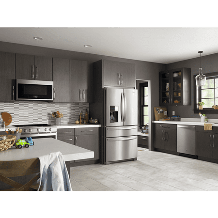 Whirlpool - 26.2 Cu. Ft. 4-Door French Door Refrigerator - Stainless Steel