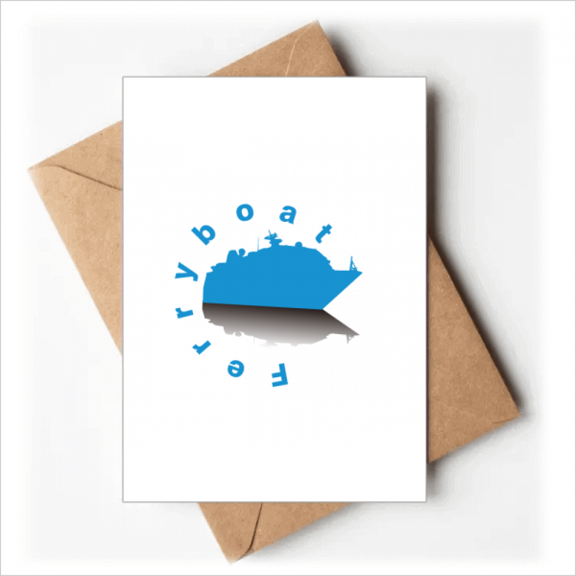 ferry carries passengers greeting cards you are invited invitations