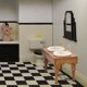 thumbnail image 5 of Casa de muñecas en miniatura, accesorio para lavabo de baño, decoración para lavabo de baño, diseño de escena de baño, 5 of 5