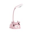 thumbnail image 1 of Luz De Mesa Led Con Lámpara De Escritorio De Cuello De Cisne Flexible Con Batería Recargable De 250 Mah Protección Ocular Lámparas De Mesa Flexibles Para Cabecero De Cama Oficina En El Hogar Yuarrent HA027258-02, 1 of 7